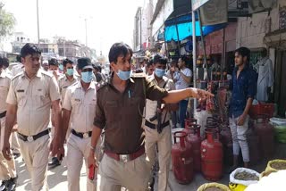 nuh market closed by police due to section 144