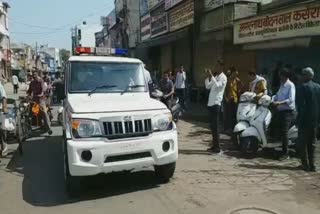 police closed markets and shops in rewari due to corona virus outbreak