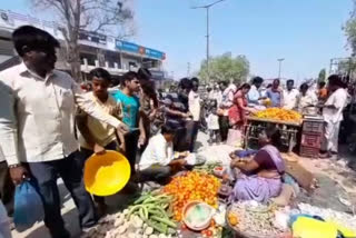 Lockdown effect: increased vegetable prices at bhainsa