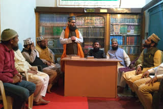 a programme organized due to shabe meraj in uttrakhand