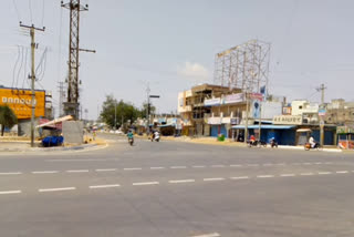 lockdown Ongoing at Narsapur in medak district