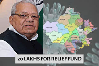 Rajasthan: Governor donates his one month's salary to CM's anti-Corona relief fund