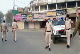 complete lockdown in bhiwani