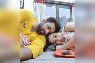 Ankush and Oindrila in quarantine