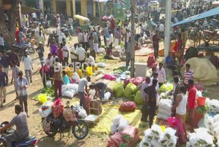 Corona lockdown: Confusion in the Kolar APMC Market