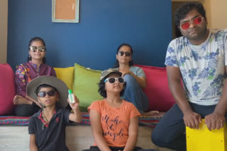 Kushal Badrike and Family Song on Corona Go