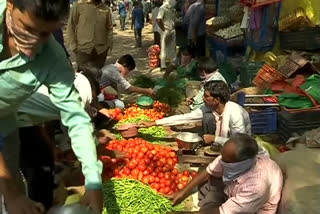 vegetables rates down in adilabad district