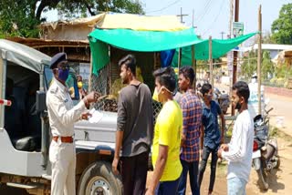 Narayanpur police's continued proceedings on needless visitors