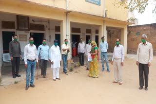 distribute masks in Sikar, सीकर न्यूज