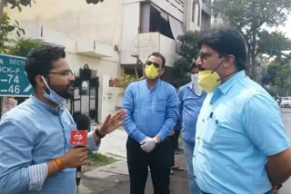 noida authority in action against corona virus