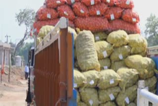 District Supply Officer Attack on potato black market