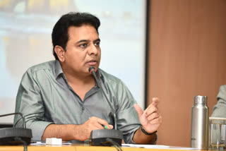 KTR Review on municipal, it and industrial departments