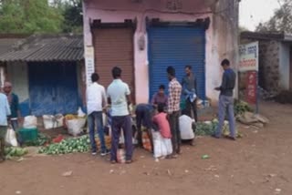 The administration reached out and instructed the traders to do business at a distance in khordha