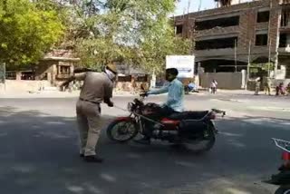 एक्शन मोड में आई पुलिस , Police came into action