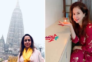 Hema Malini, Urmila Matondkar ask people to celebrate Navratri at home