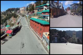 photos of Shimla after curfew