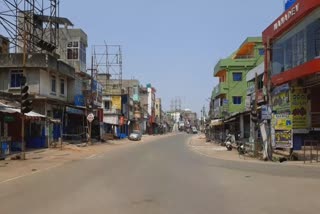 lockdown 2nd day in dhenkanal