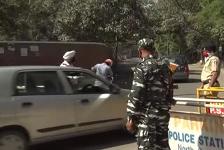 Chandigarh: Police are looking at the blockades regarding lockdown