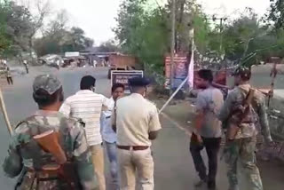 police lathicharged on jmm leader in pakur