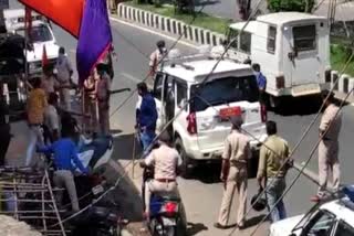 Youth beaten in ranchi lockdown