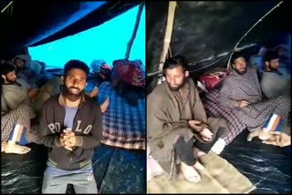 हिमाचल में फंसे कश्मीरी मजदूर Kashmiri laborers stranded in Himachal