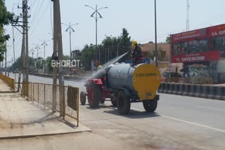 Municipal council that sprayed chemical in Koppal