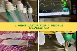 TN: Sastra university develops single ventilator for treating 4 people