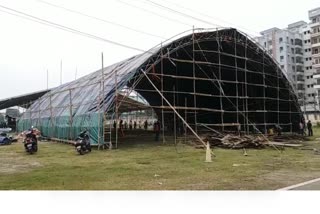 assam govt prepare quarantine center in sarusajai