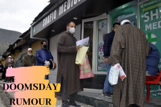 Panic grips as doomsday rumour spreads in Kashmir