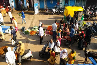 Lockdown order violation in belagavi