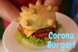 Virus inspires restaurant to create special corona burger