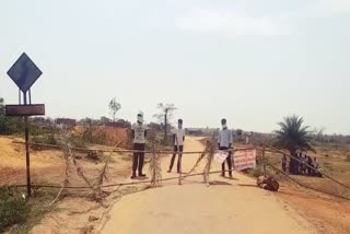 youth sealed the boundary of the village