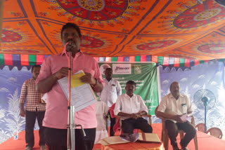 vilupuram mp ravikumar urge the district colllector to promote door delivery system