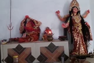 Chaitra Navratri festival faded due to Corona virus in Takhatpur