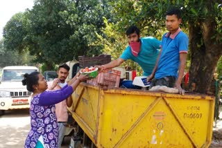 Home delivery of vegetables and fruits