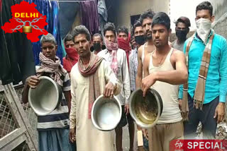 food crisis in burari for daily wage workers after delhi lockdown