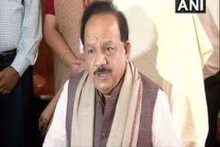 Union Minister Dr Harsh Vardhan