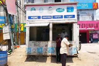 restart of the Anna Purna canteen between Lockdown in hyderabad telangana