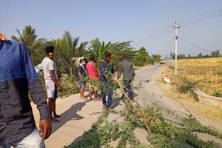 The corona panic; No Entry to Bengali Camp