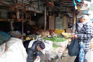 Shortage of vegetables in Shimla during curfew