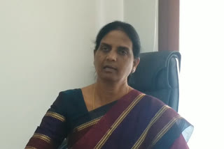 minister sabhita indra reddy meet to the vikarabad district officers at collectorate