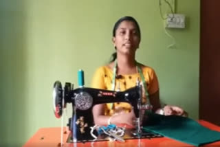 Kerala girl elaborates techniques to make masks in simple manner