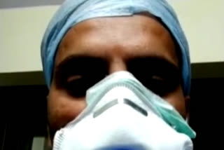 UP: Coronavirus infected man makes public aware through video message