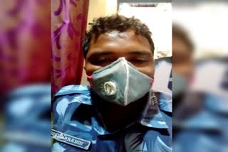 hubli soldier suffering from corona virus