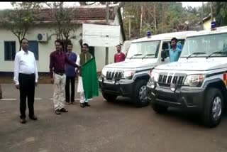 mahaprayan vehicle started in Koraput medical hospital