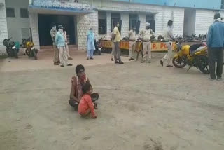 Starving poor during lockdown IN SIDHI