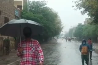 Rain in Sriganganagar, श्रीगंगानगर न्यूज़