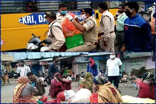 police helped wokers reached dabra