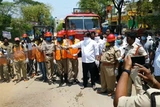 Bijendra Reddy is a local legislator who toured Allagadda