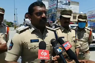 District SP who traveled in Rayachoti